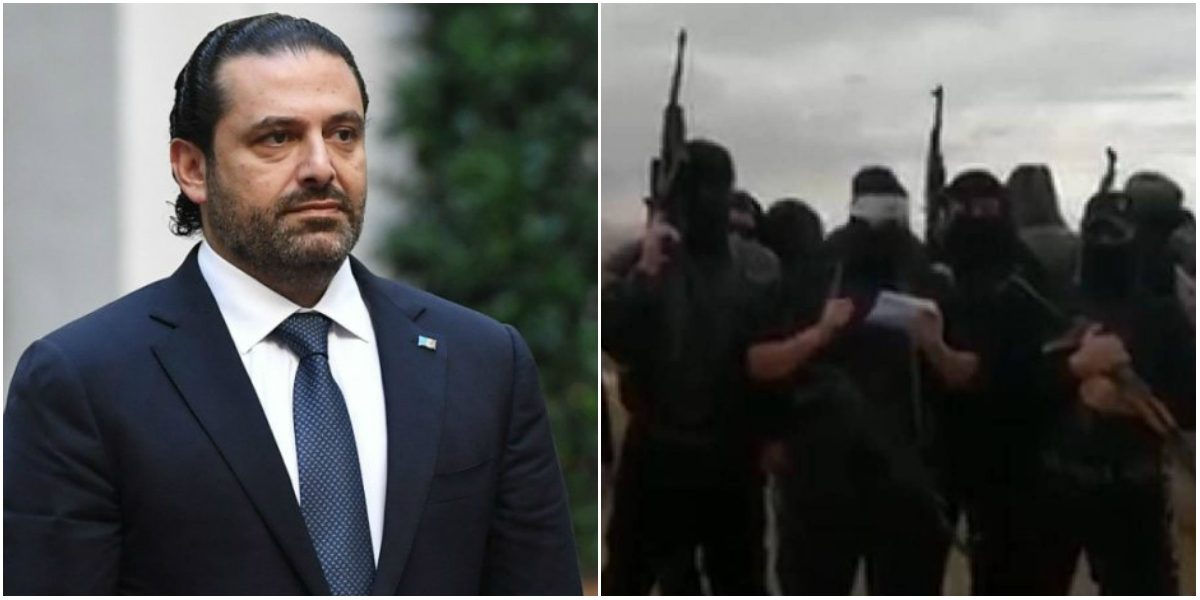 ملثّمون يهددون سعد الحريري بالقتل