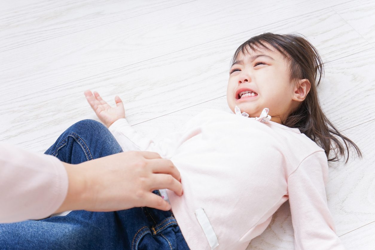 سلوك الأطفال عند الغضب