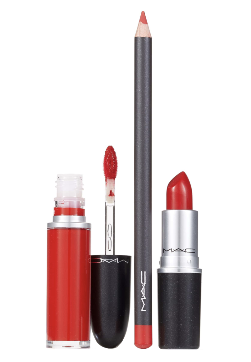 أحمر شفاه MAC Red Lip Kit بقيمة 42.50 دولار
