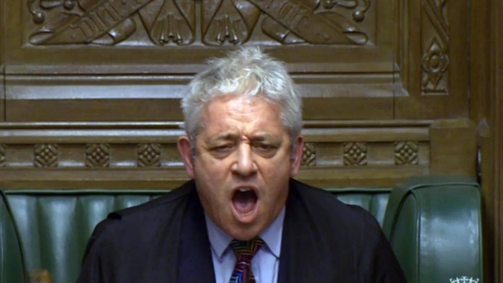 جون بيركو رئيس مجلس العموم البريطاني