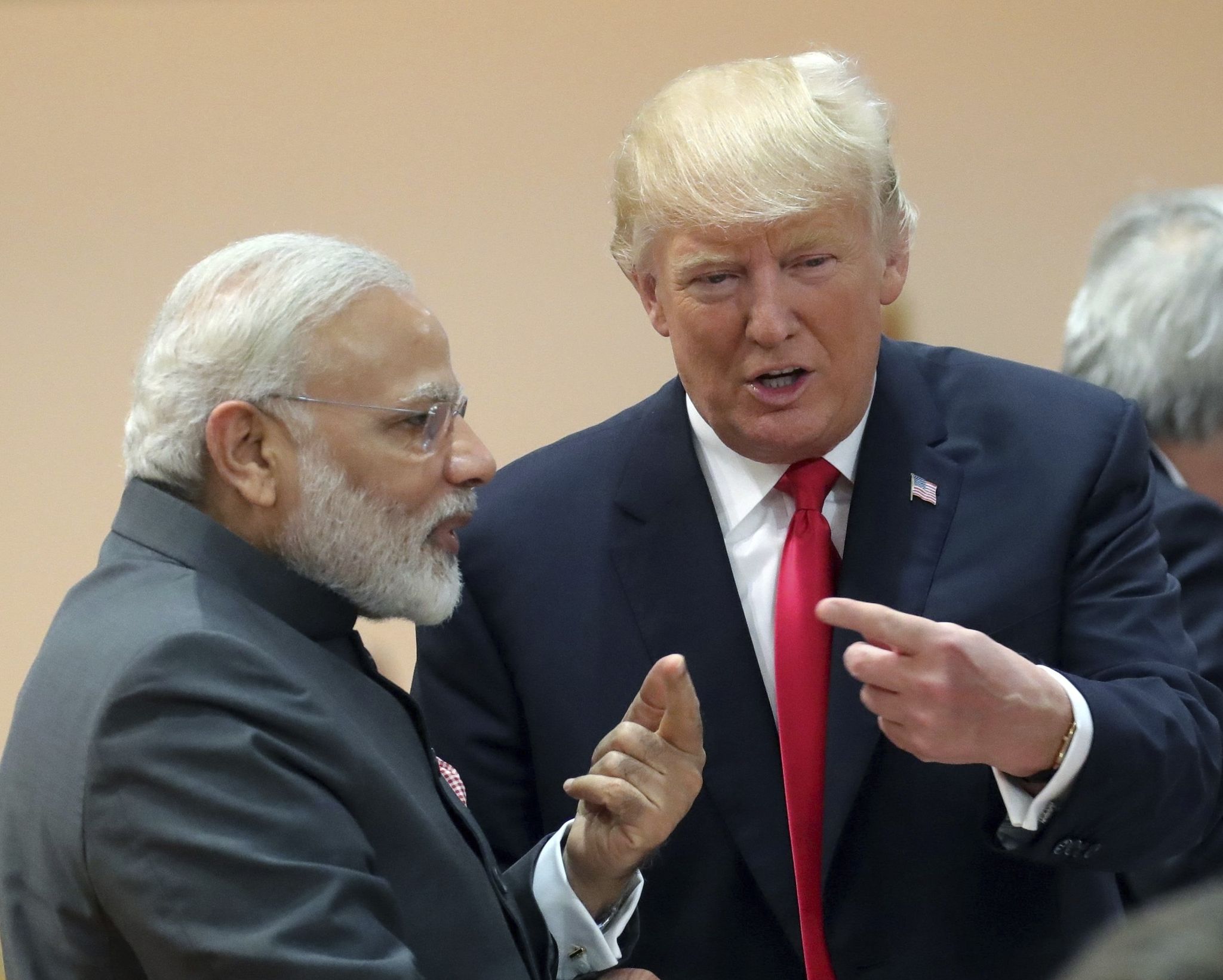 الرئيس الأميركي دونالد ترامب ورئيس الوزراء الهندي ناريندرا مودي
