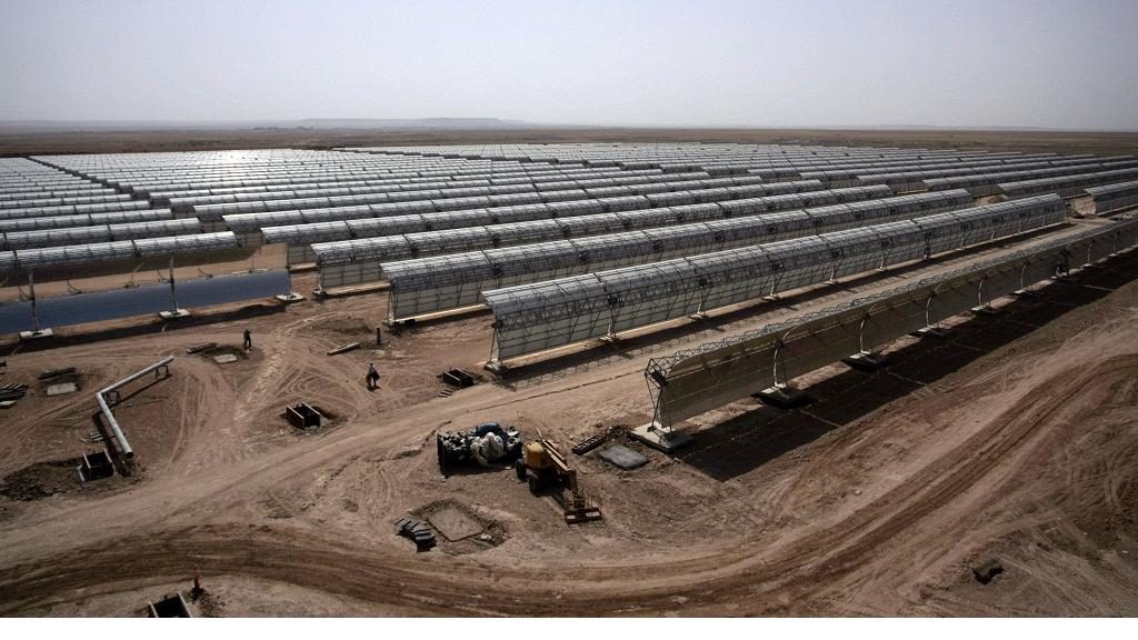 محطة طاقة شمسية بالمغرب