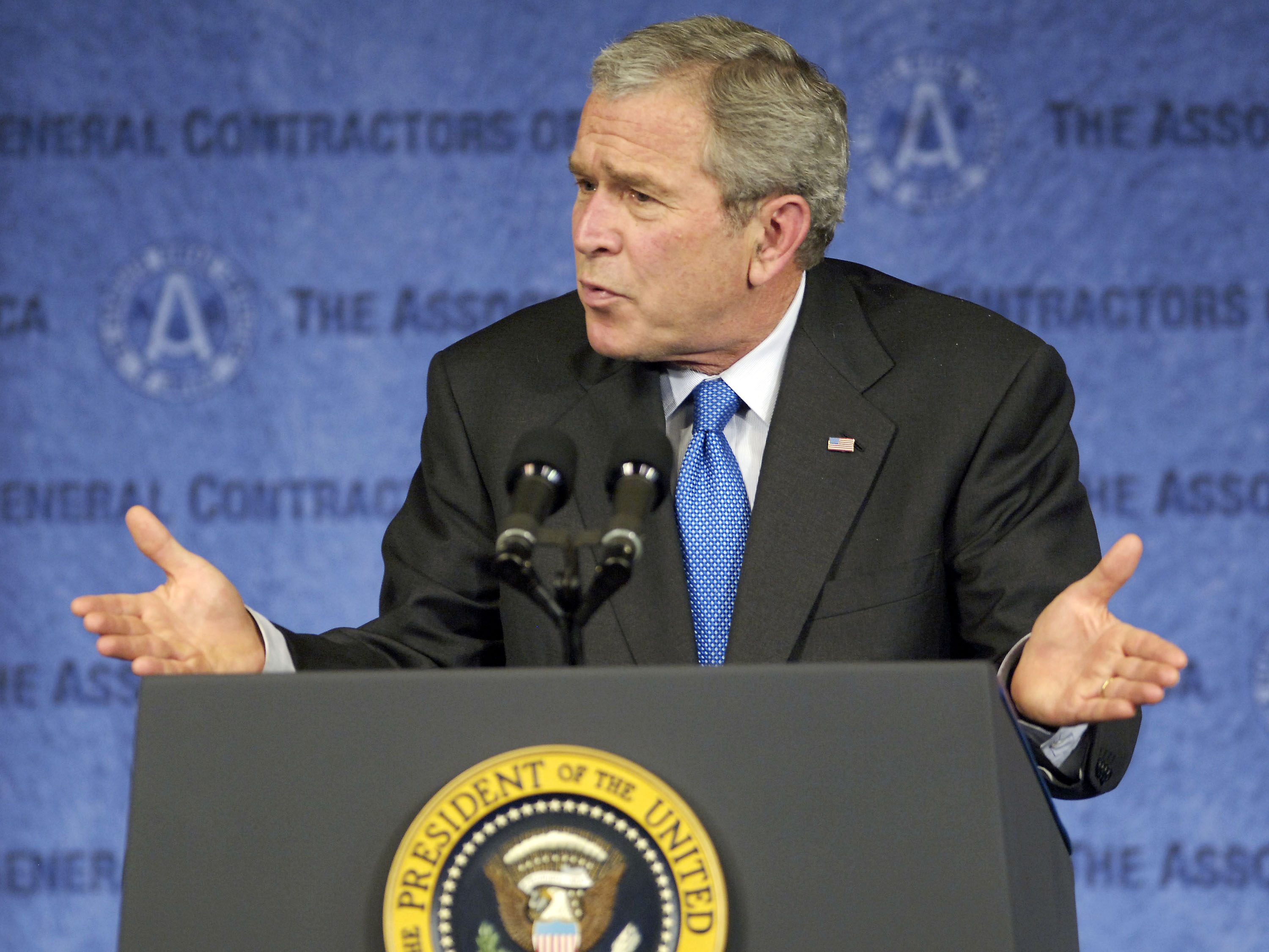 جورج بوش العراق حرب العراق