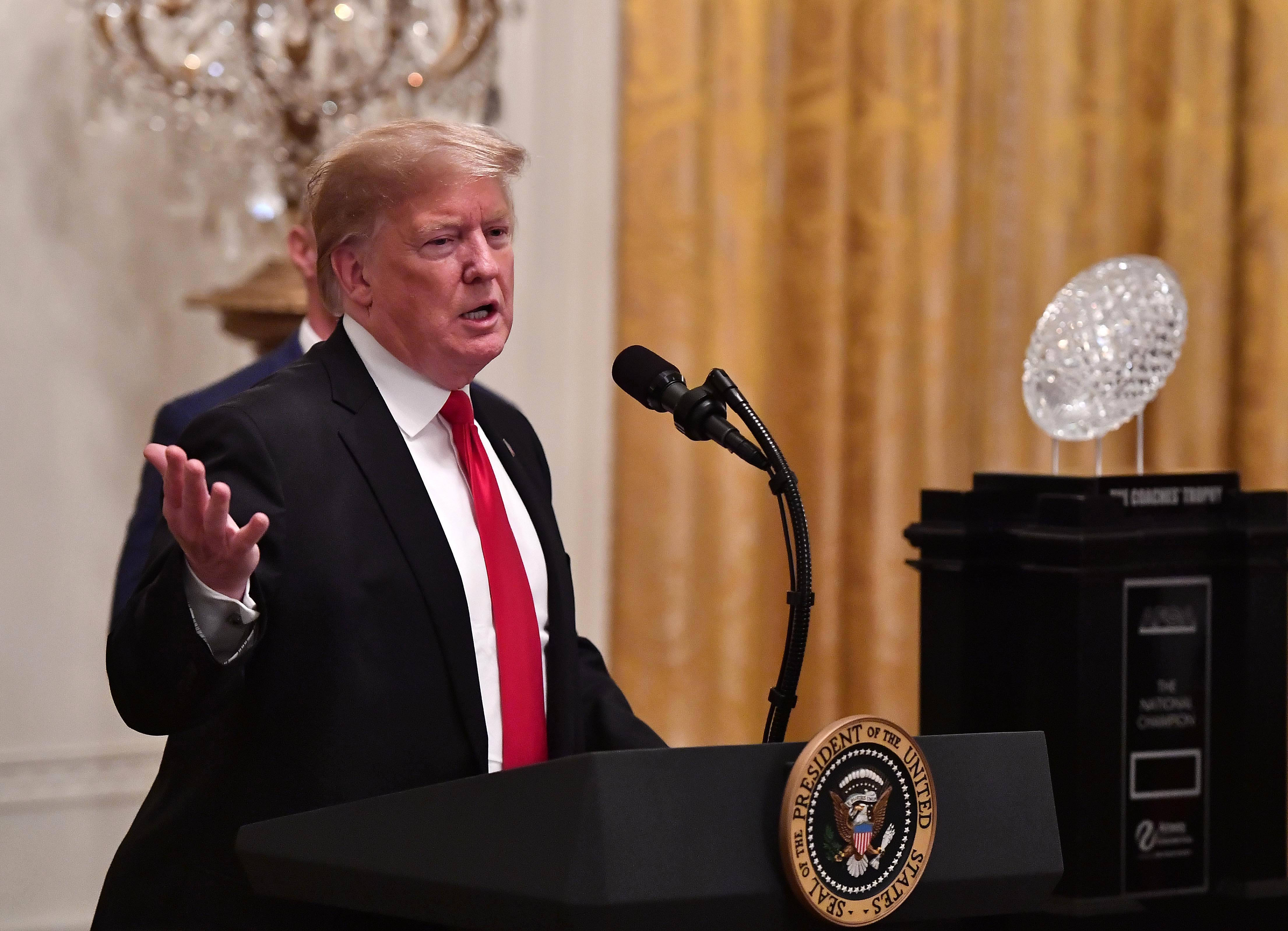 الرئيس الأميركي دونالد ترامب