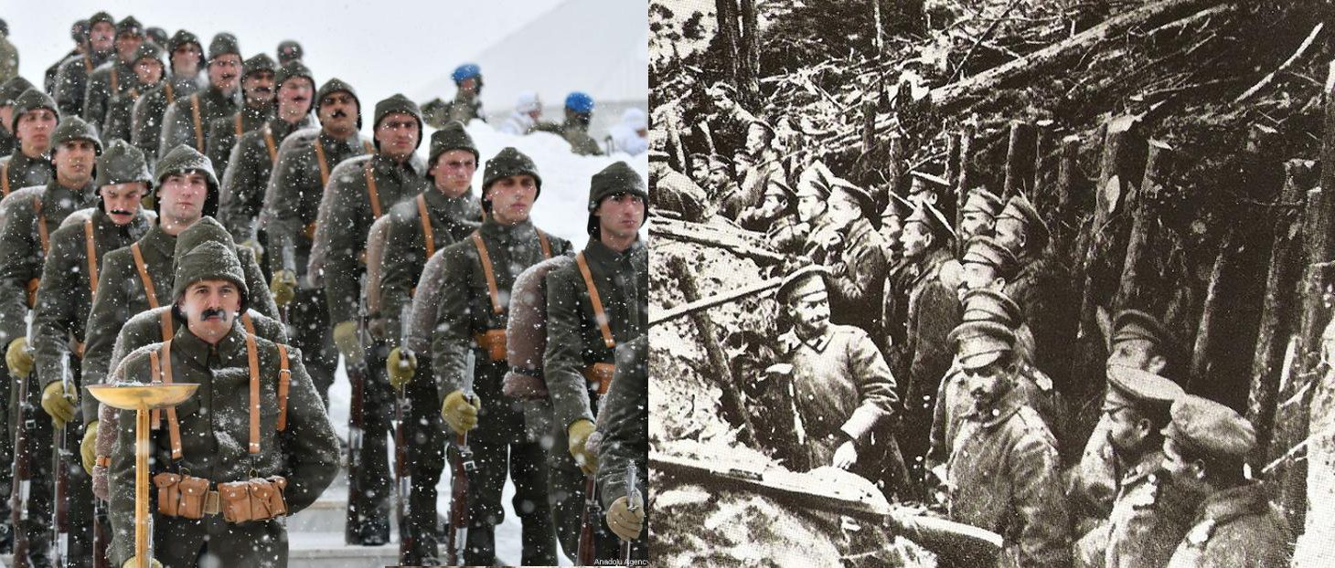 الأتراك يحيون الذكرى 104 لمأساة «صاري قاميش»