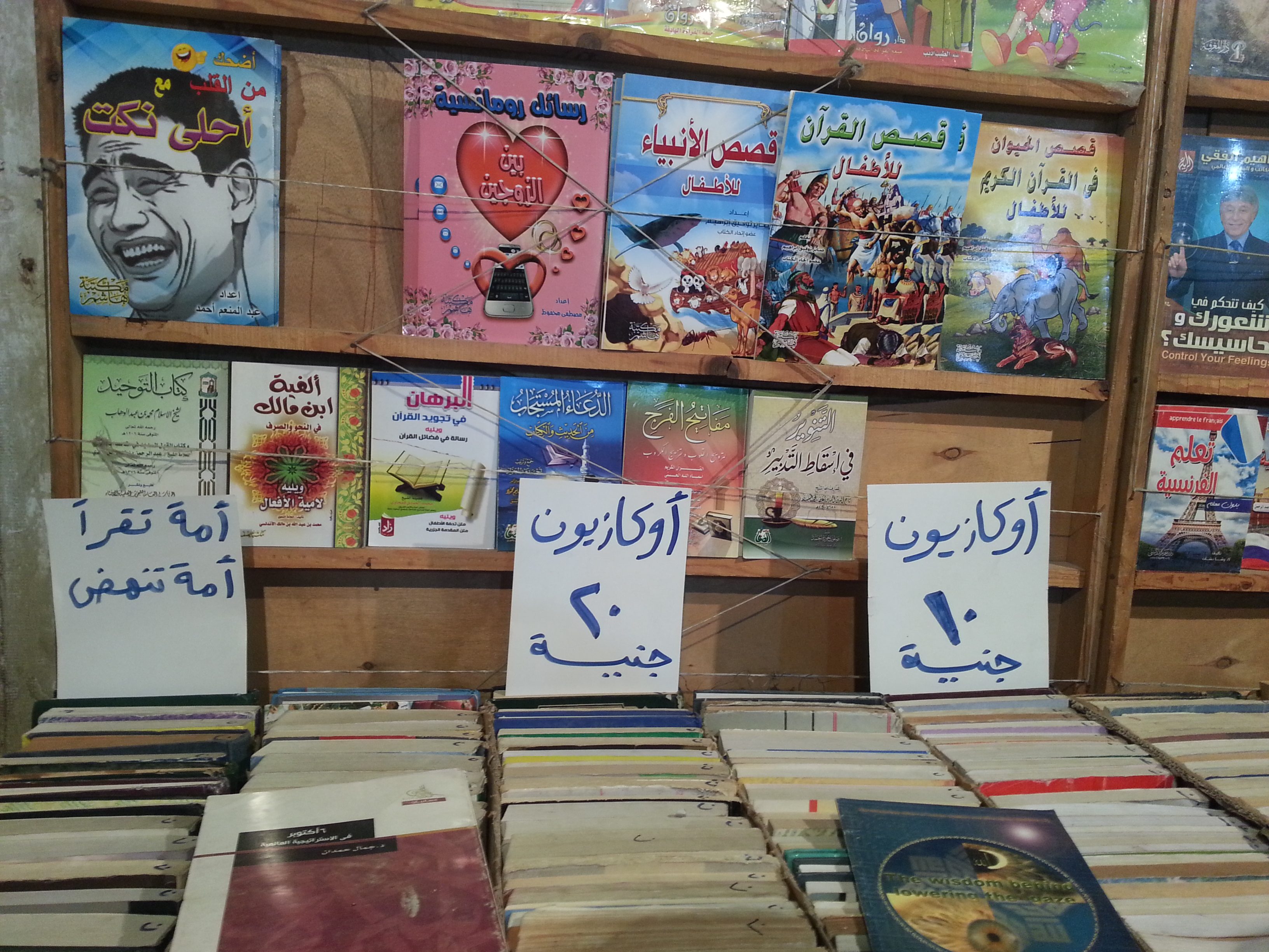 بـ100 جنيه في سور الأزبكية يمكن أن تشتري 4 أو 5 كتب قيّمة على الأقل / خاص