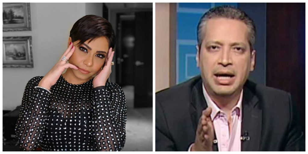تامر أمين يهاجم شيرين بعنف ويطالب بمنعها الغناء