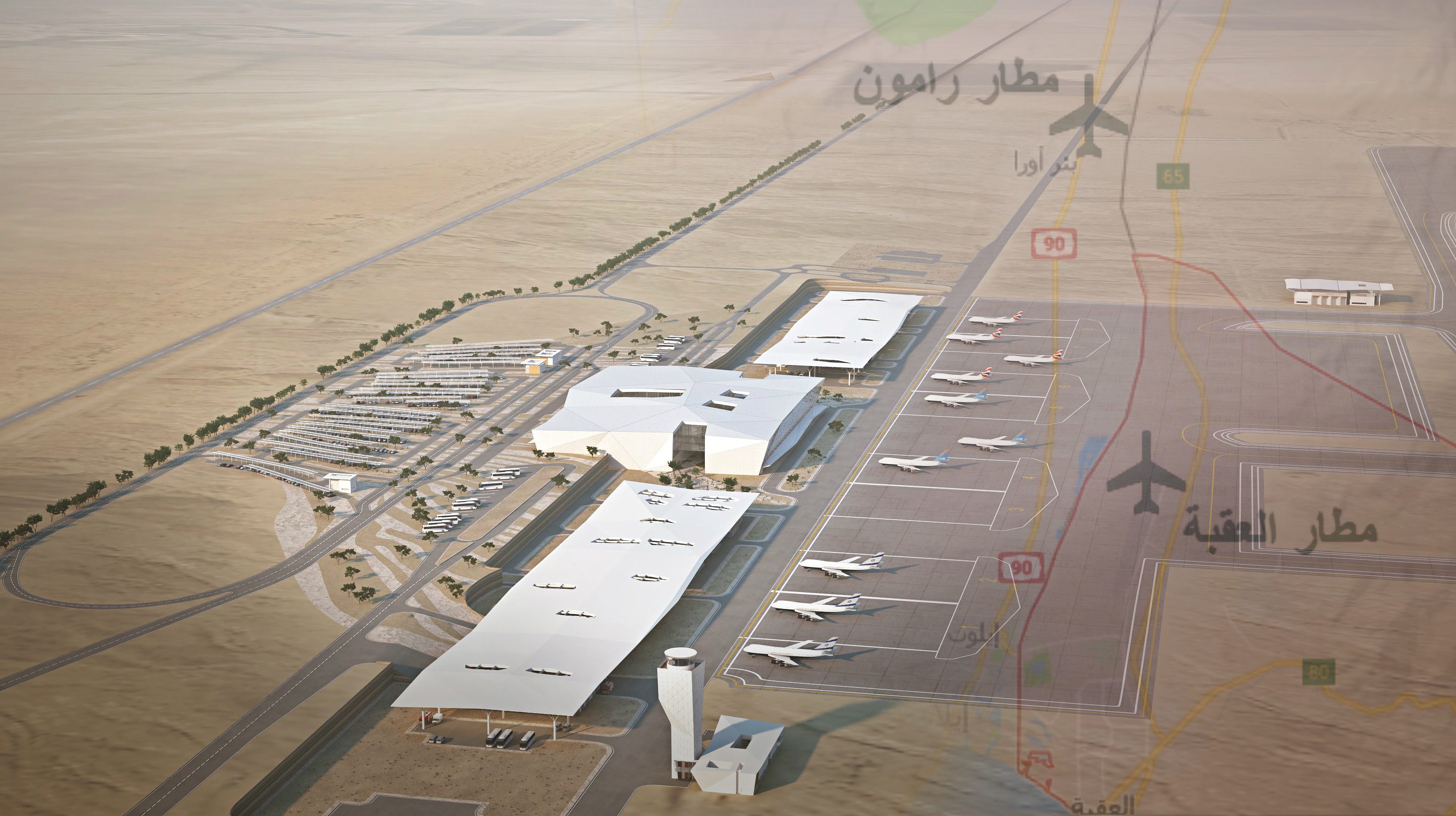 مطار رامون الدولي جنوب إسرائيل