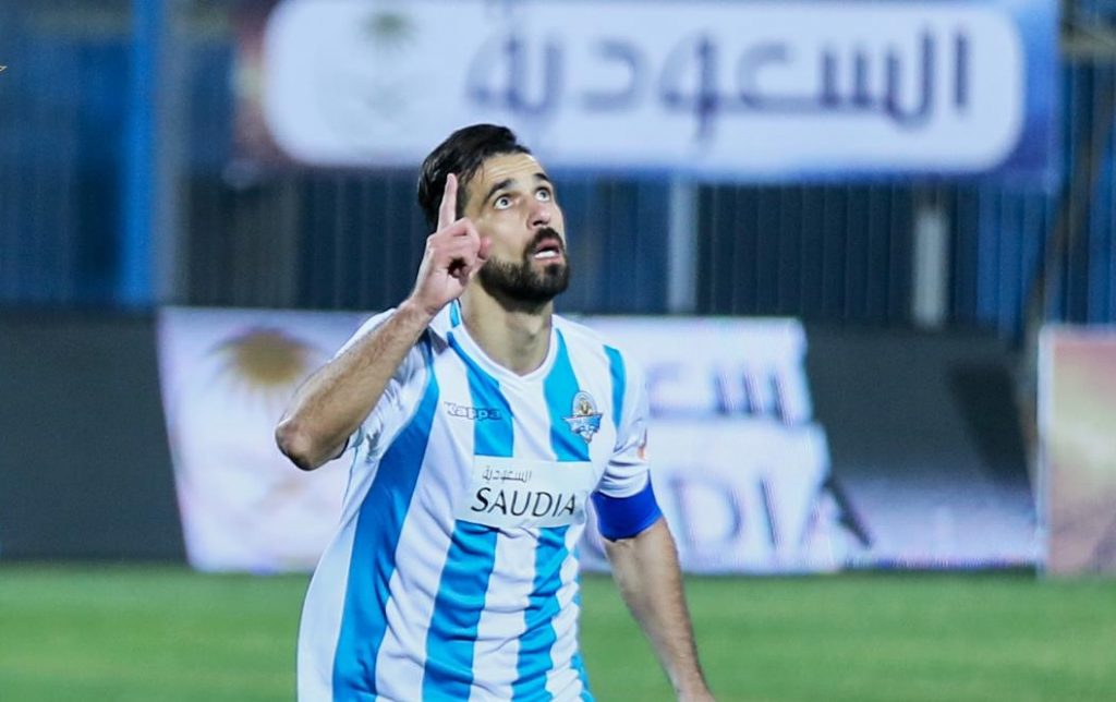 هدف عبد الله السعيد يشعل مباراة الأهلي وبيراميدز