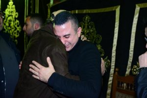 نجوم الفن في عزاء الراحل سعيد عبد الغني