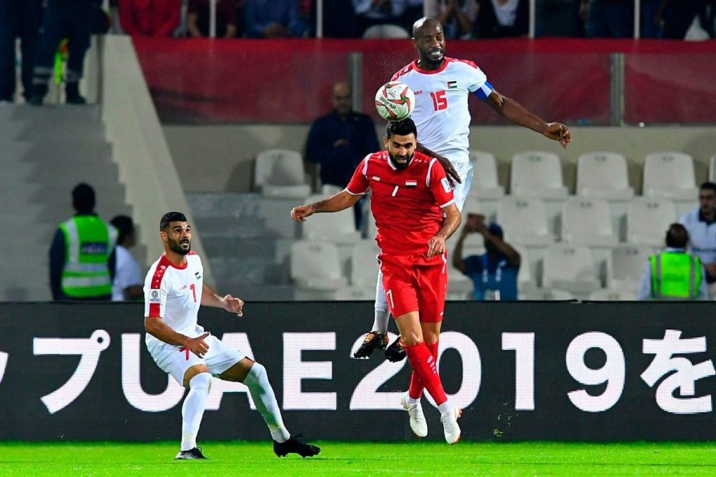 تعادل سوريا وفلسطين في كأس آسيا