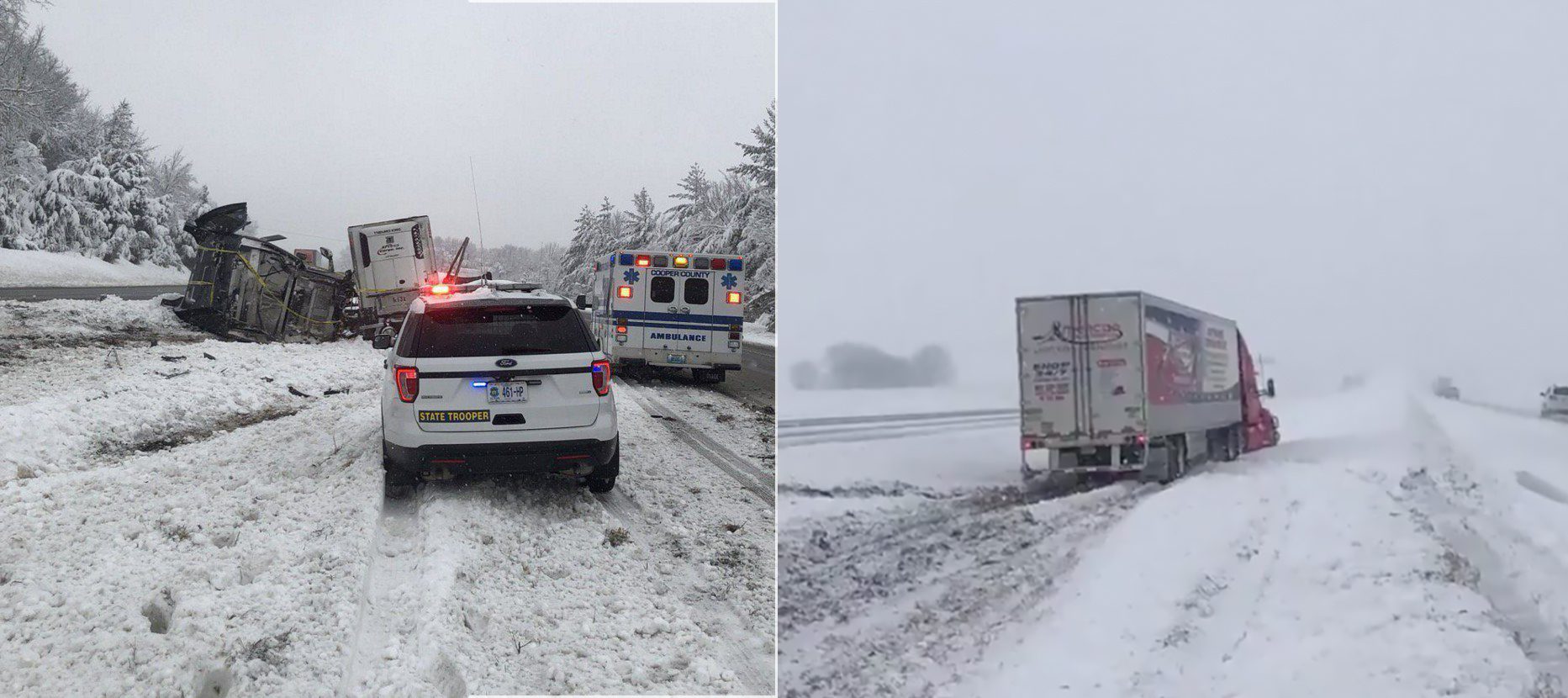 مقتل سبعة أشخاص على الأقل في حوادث على الطرق السريعة في ولايات الغرب الأوسط الأمريكي (رويترز)