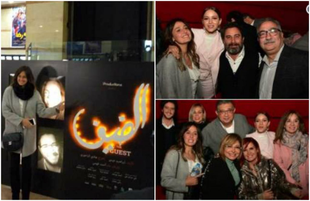 حلا شيحة مع النجوم في أول ظهور فني لها بعد عودتها من الاعتزال.. التقطت الصور مع لميس الحديدي وماجد الكدواني وشيرين رضا وآخرين