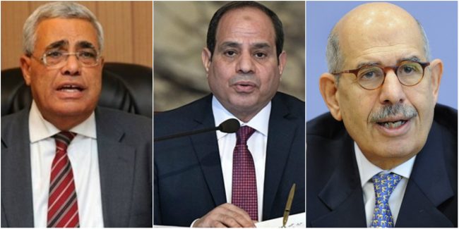 بعد اقتراح تعديل دستوري يتيح للسيسي البقاء في السلطة.. البرادعي: شتّان بين الثرى والثريّا.. ونافعة: فكرة سيئة ومثيرة للسخرية