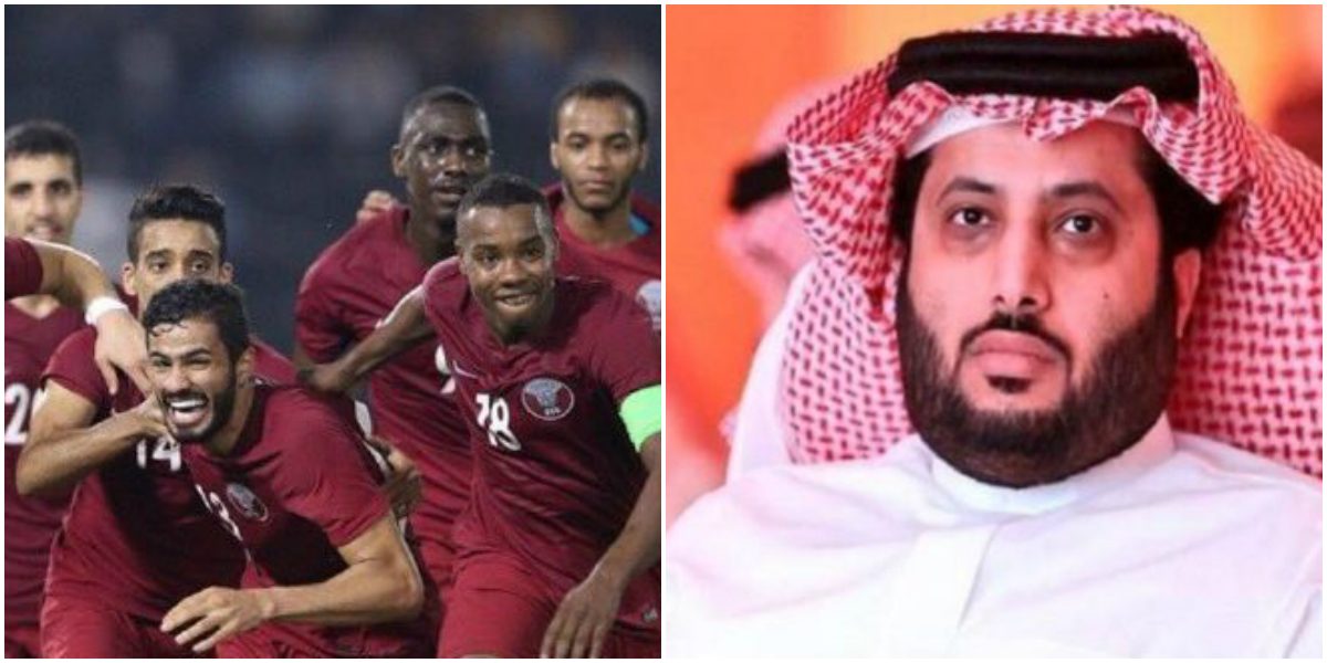 كيف سخر تركي آل شيخ من المنتخب القطري في مواجهة الإمارات؟