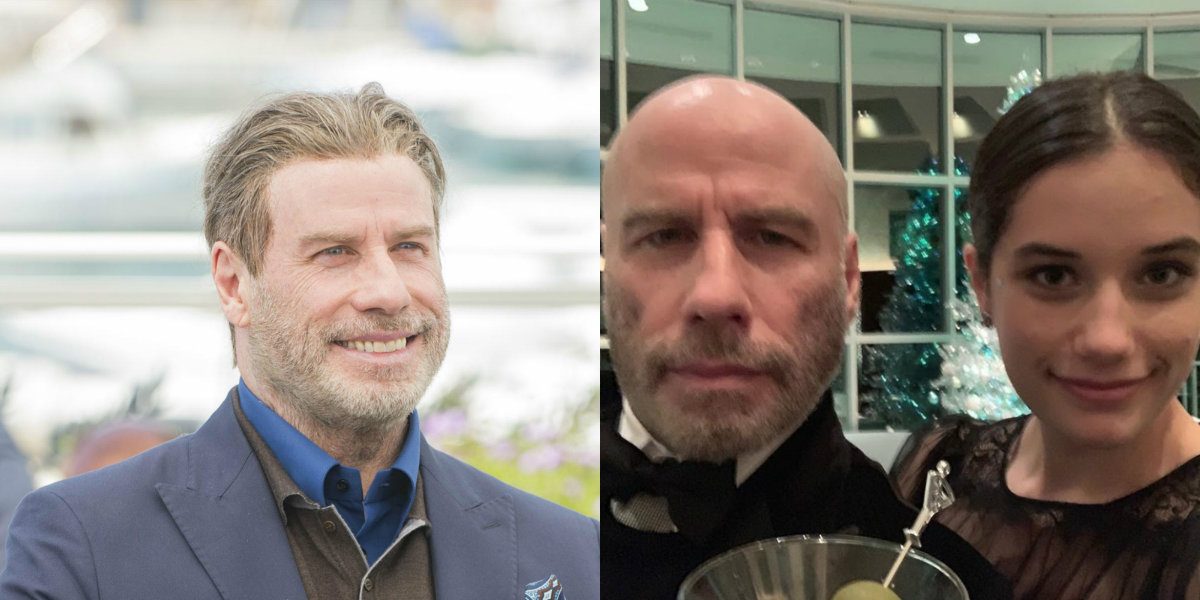 مظهر الممثل الأمريكي جون ترافولتا الجديد