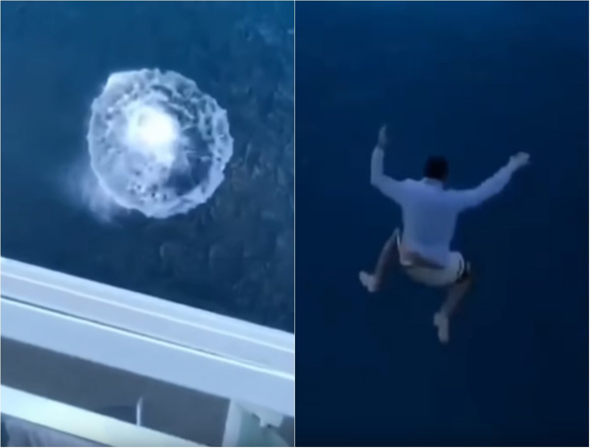 شخص يقفز من الدور الـ11 لإحدى السفن السياحية