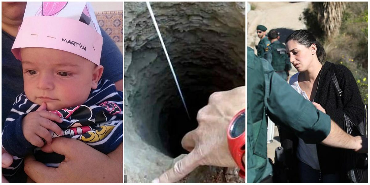 طفل سقط في حفرة في إسبانيا