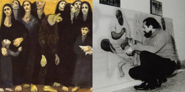 «رسام الألم الصامت» الذي مات حرقاً.. جوجل يحتفل بالذكرى الـ86 لميلاد السوري لؤي كيالي