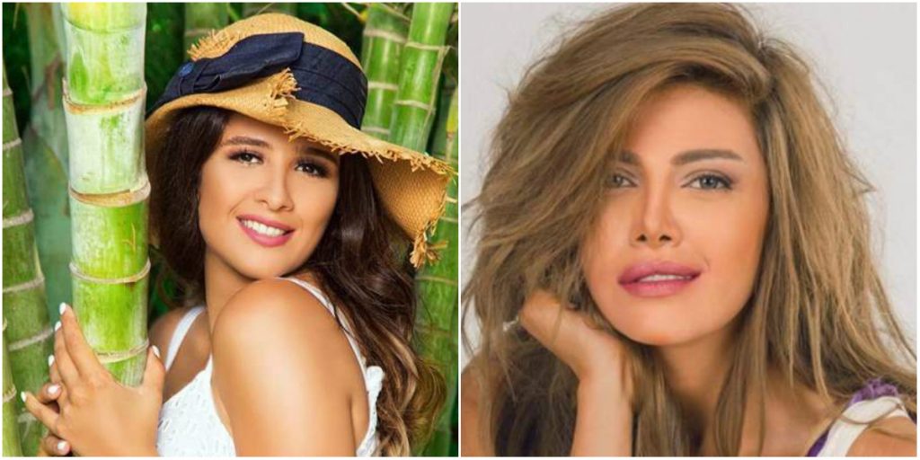 صور لريهام حجاج وياسمين عبد العزيز