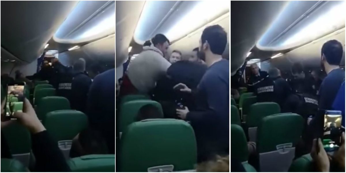 وقع الحادث خلال رحلة جوية متجهة من فرنسا إلى تونس