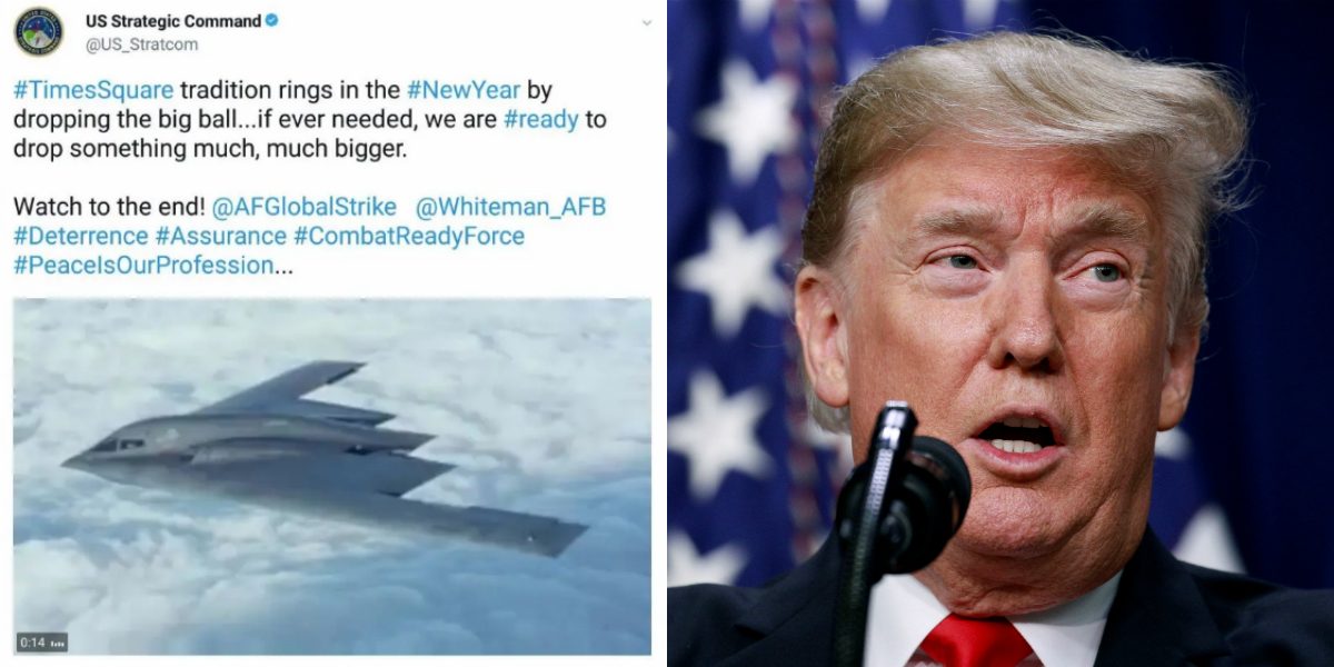 تهديد بإلقاء قنبلة