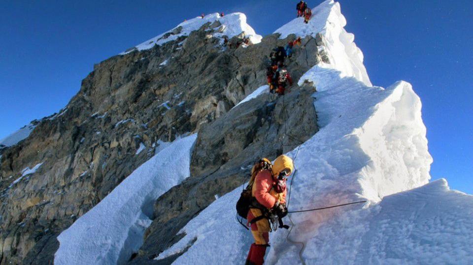 قمة إيفرست جبل إيفرست