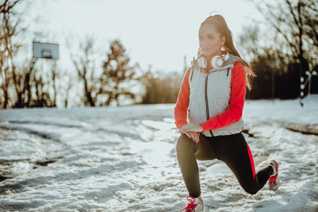 ممارسة الرياضة في الشتاء