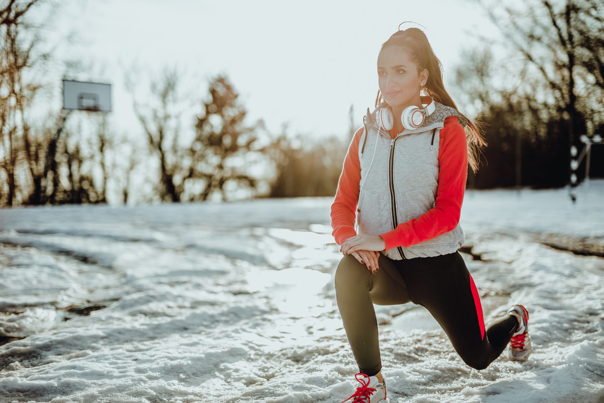 ممارسة الرياضة في الشتاء