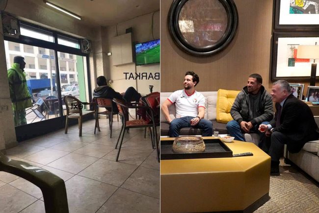 قصة عامل النظافة الذي قادته الصدفة لمشاهدة مباراة «النشامى» برفقة ملك الأردن وولي عهده