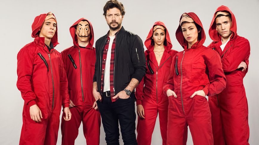 لا كاسا دي بابل la casa de papel