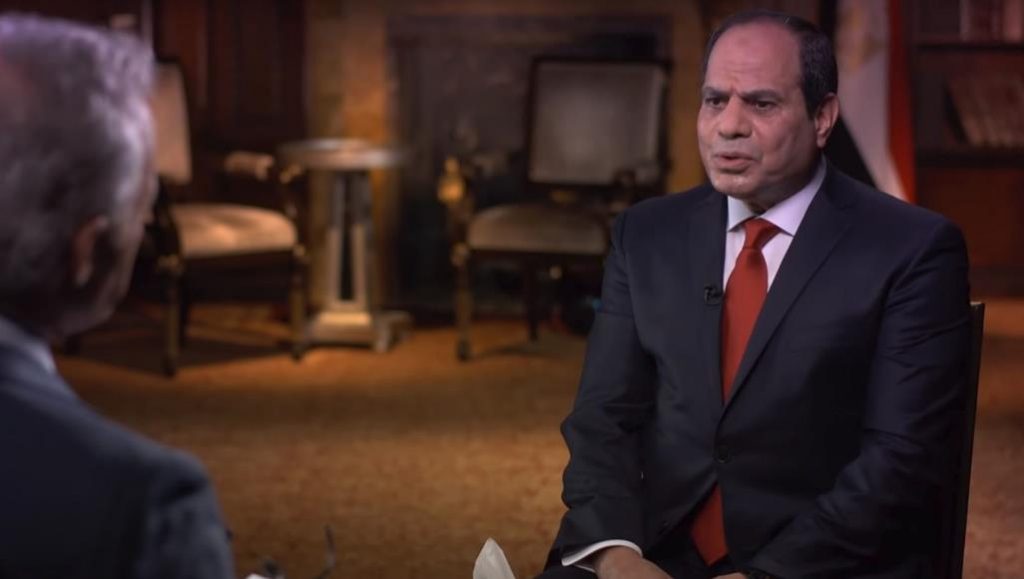 السيسي في برنامج 60 دقيقة