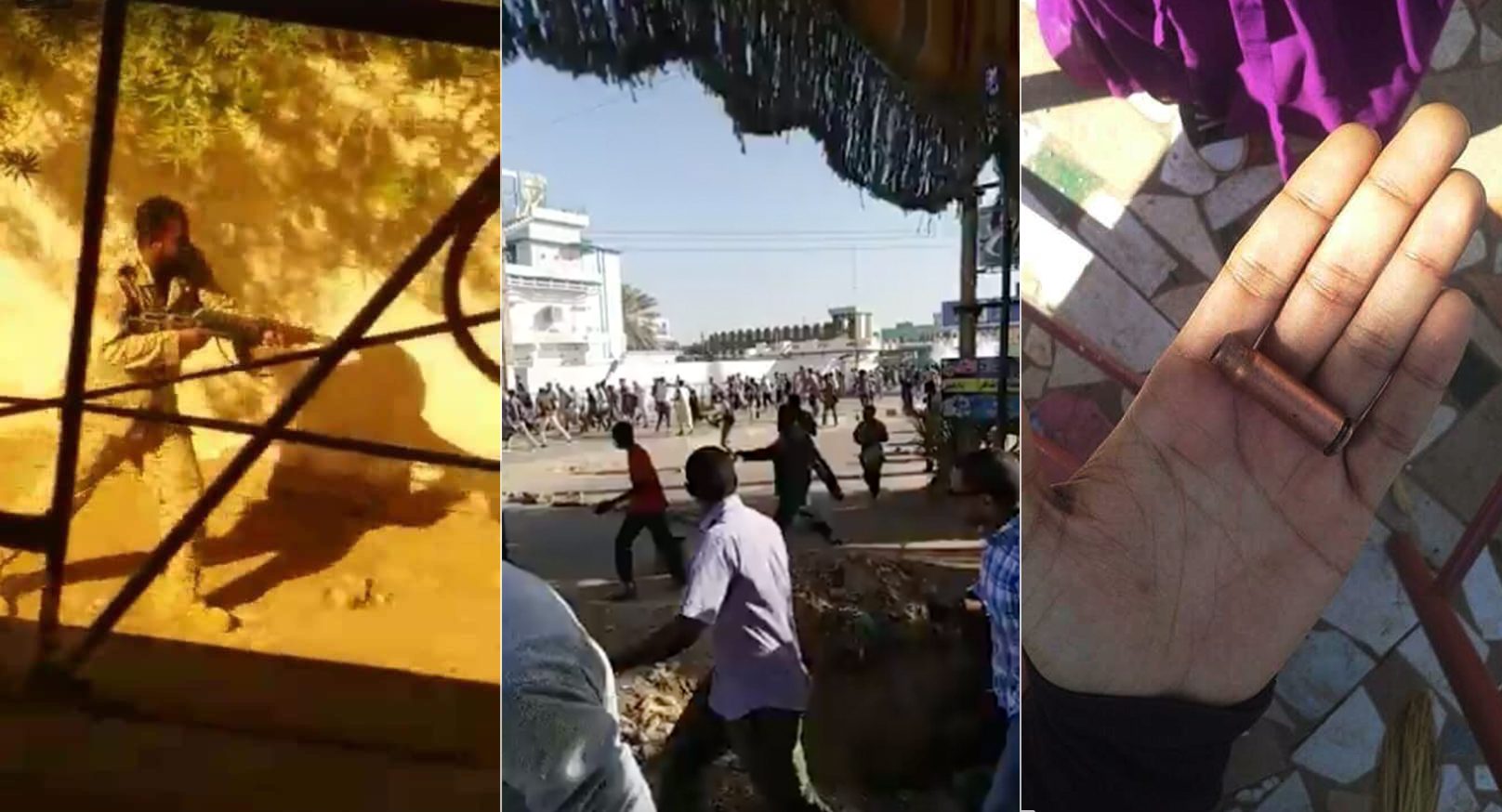 استخدمت قوات الأمن السودانية الذخيرة الحية والغازات المسيلة للدموع لفضِّ المظاهرات (مواقع)