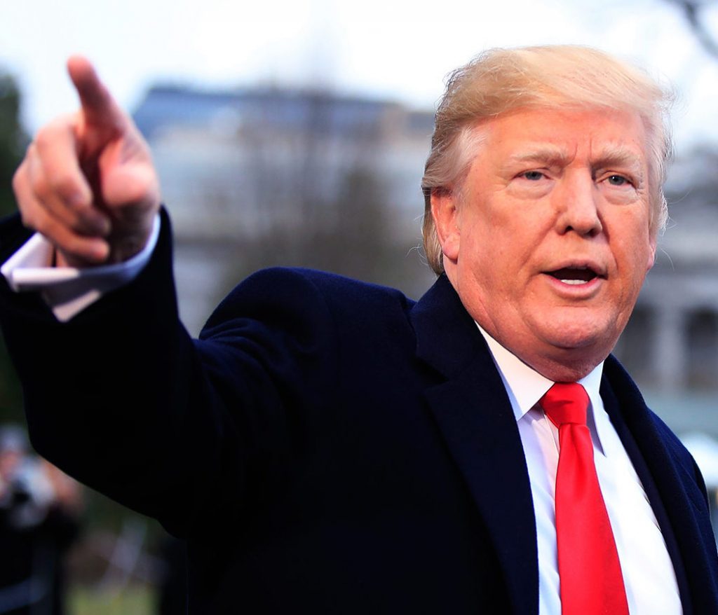 دونالد ترامب حالة الطوارئ في أمريكا