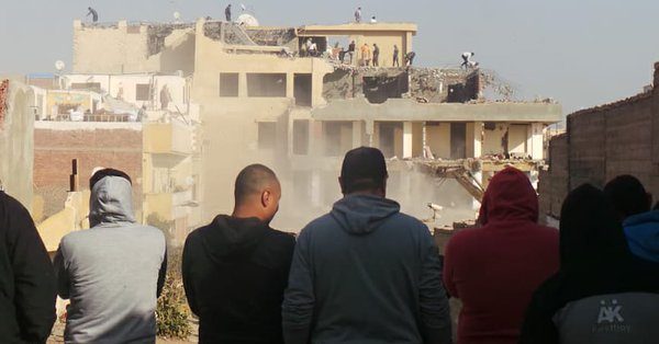 هناك سوابق حاولت الدولة فيها هدم أحياء عشوائية تخيف أهالي النزلة/مواقع التواصل