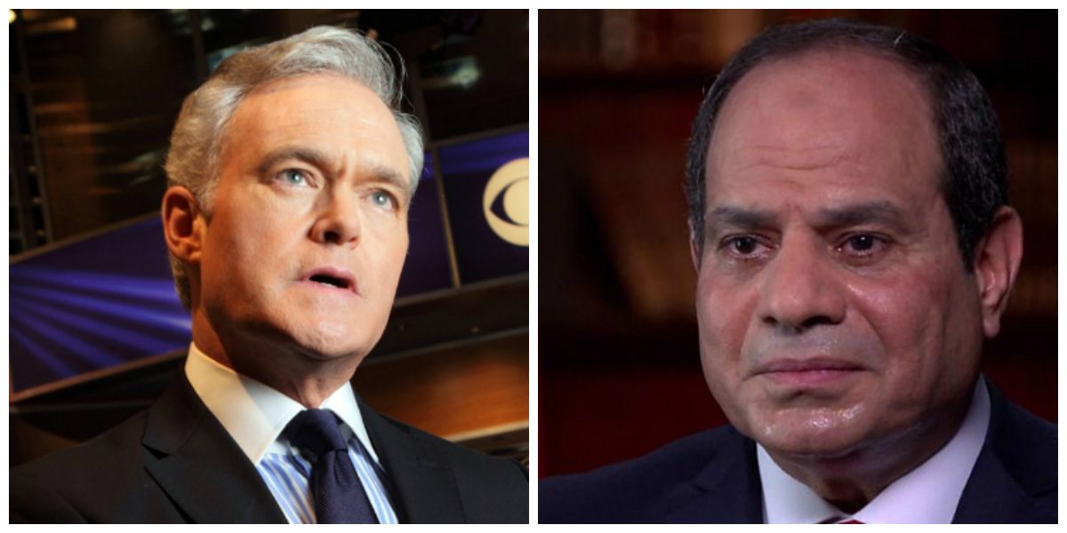 الصحافي الذي حاور السيسي في برنامج 60 دقيقة يحذف منشوراته