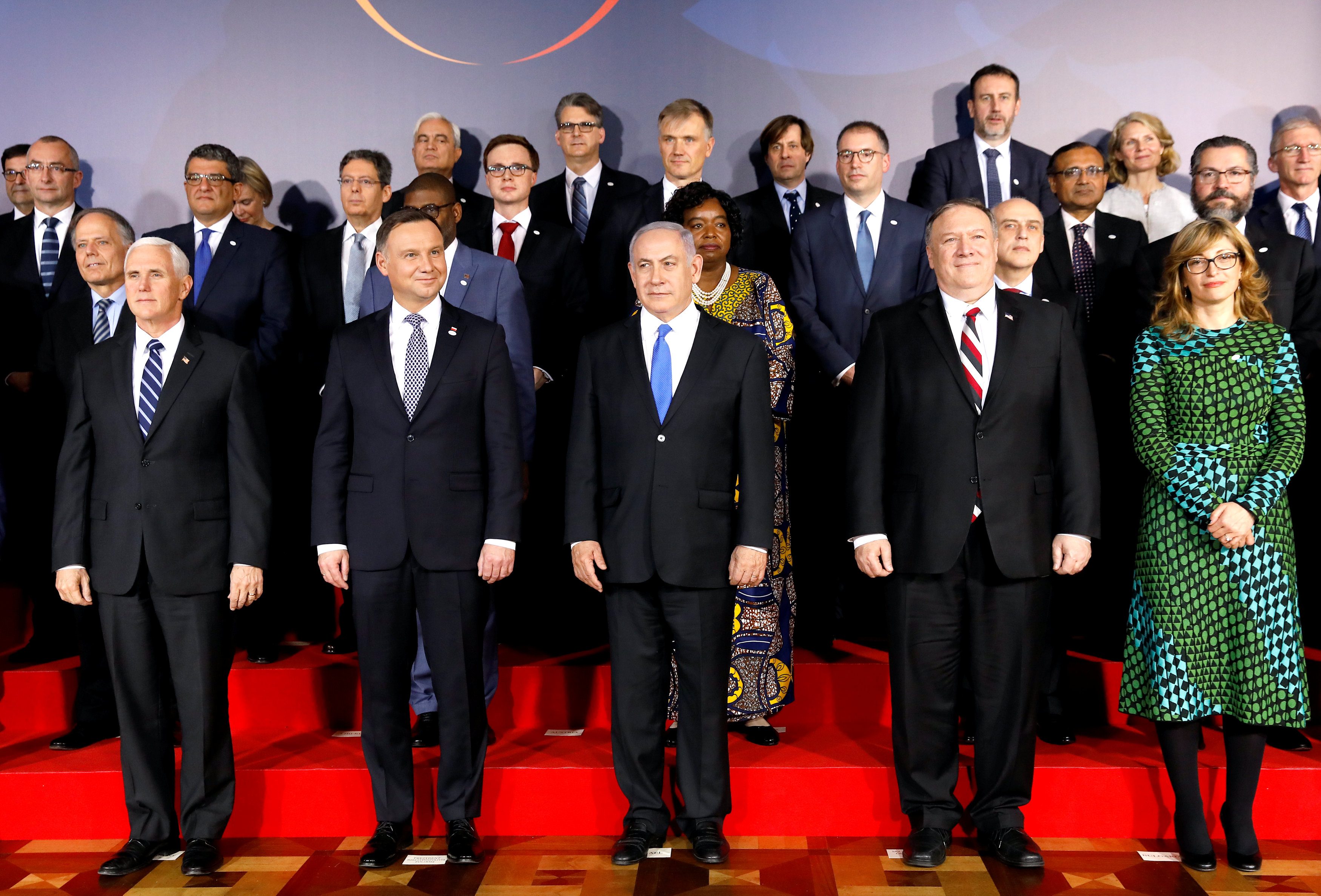 بومبيو يلتقي نتنياهو على هامش مؤتمر وارسو