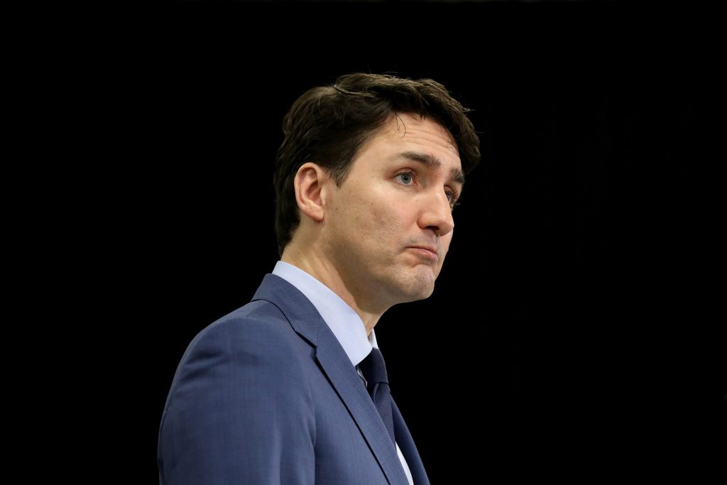 جاستن ترودو رئيس الوزراء الكندي