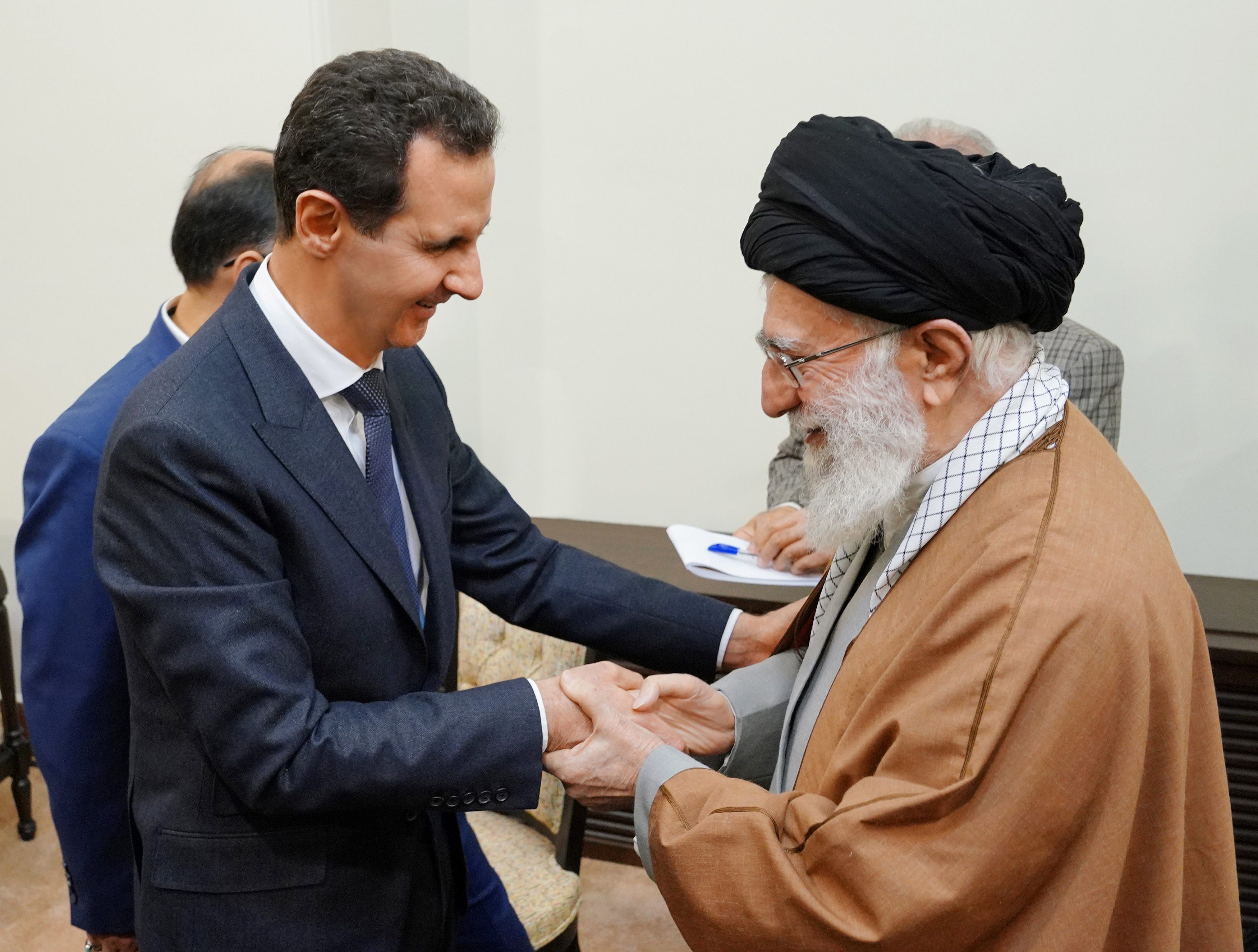 خامنئي وبشار الأسد/ رويترز