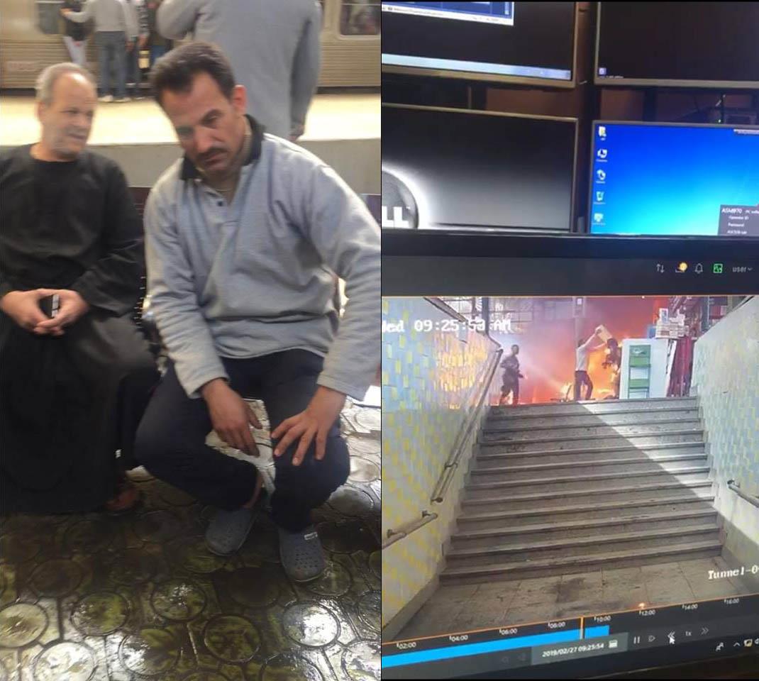 رواية عامل بمحطة مصر عن إسعافه المصابين