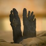 قدمي الملك الفرعوني توت عنخ آمون