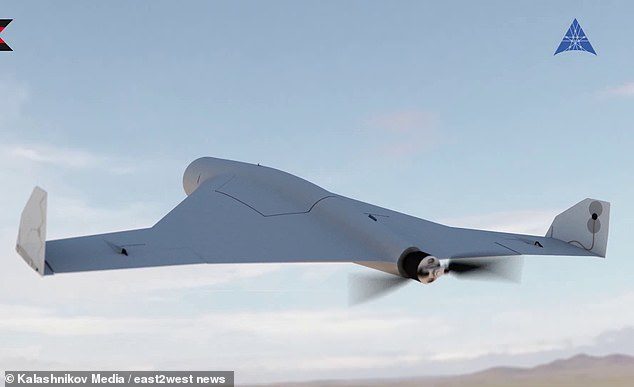 روسيا تكشف النقاب عن طائرة انتحارية بدون طيار