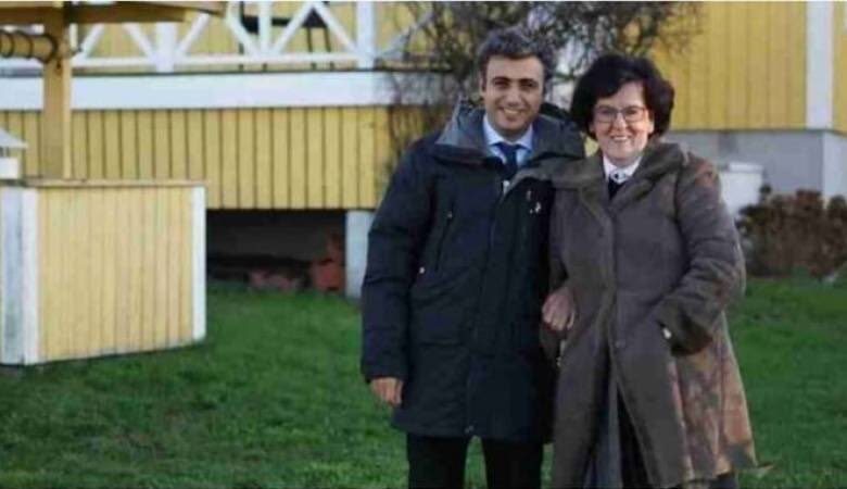 قصة حب بين لاجئ فلسطيني ومعلمته السويدية