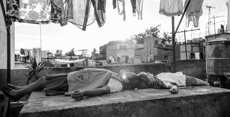 لقطة من فيلم "روما Roma" للمخرج المكسيكي ألفونسو كوارون (iStock)