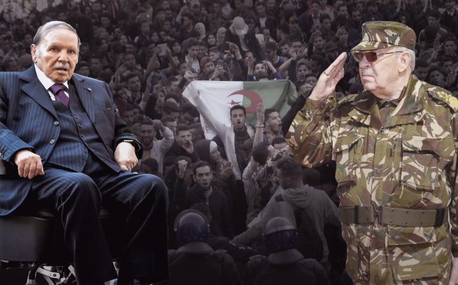 بوتفليقة يتجاهل مطالب المحتجين والجيش يهاجمهم.. 3 سيناريوهات أمام الجزائريين قبيل الانتخابات