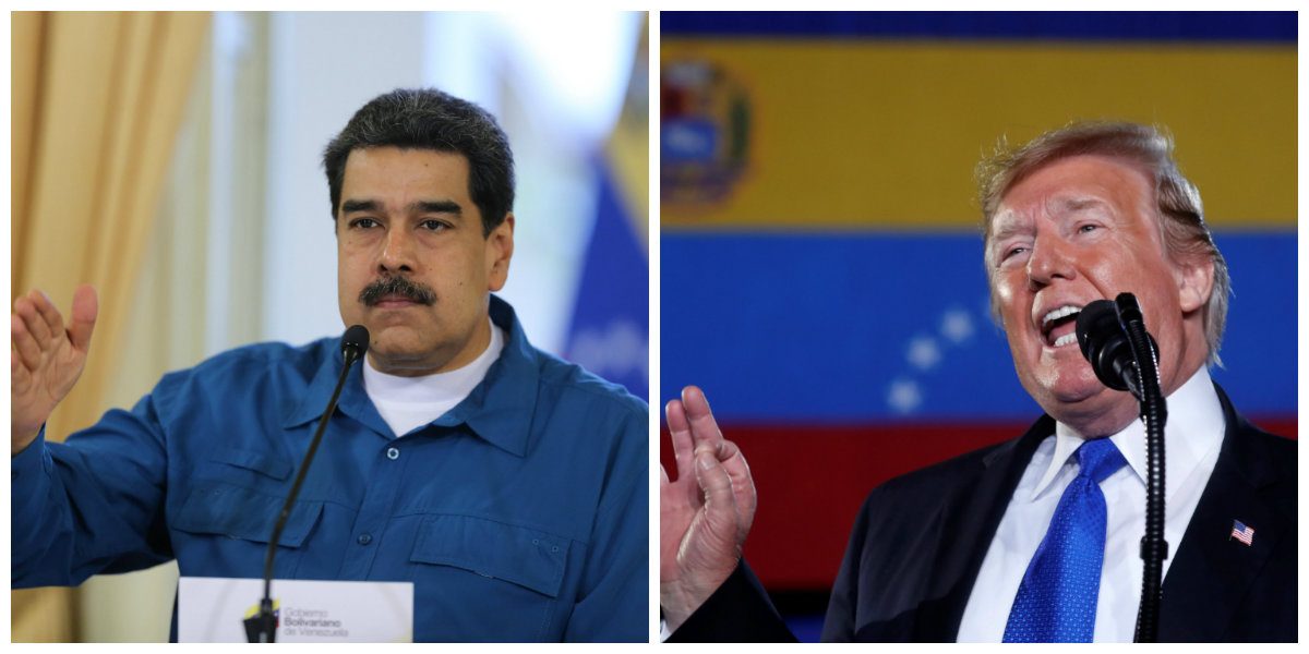 ترامب يبشّر باقتراب انتهاء نظام الرئيس الفنزويلي