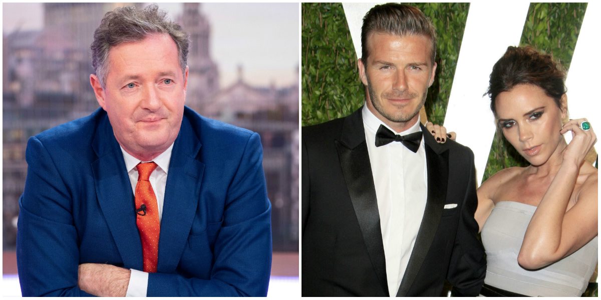 عائلة ديفيد بيكهام في مرمى انتقادات الإعلامي بيرس مورغان