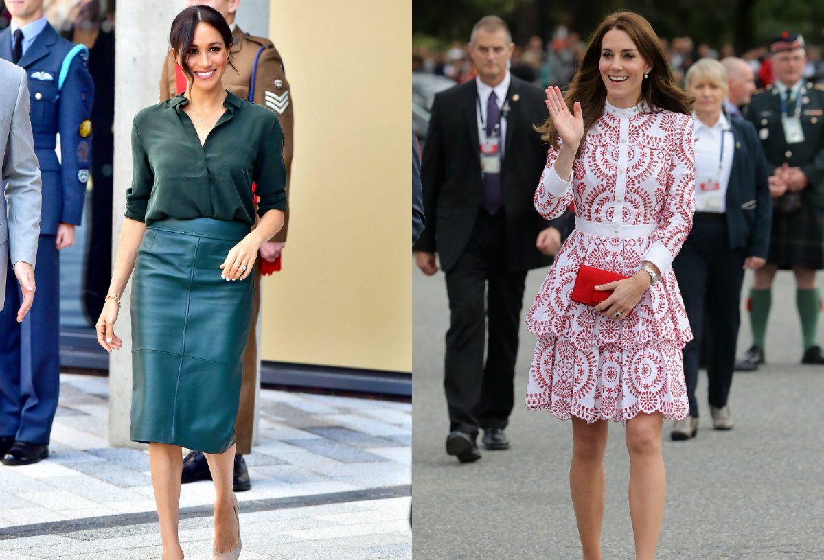 ملابس ميغان ماركل وكيت ميدلتون