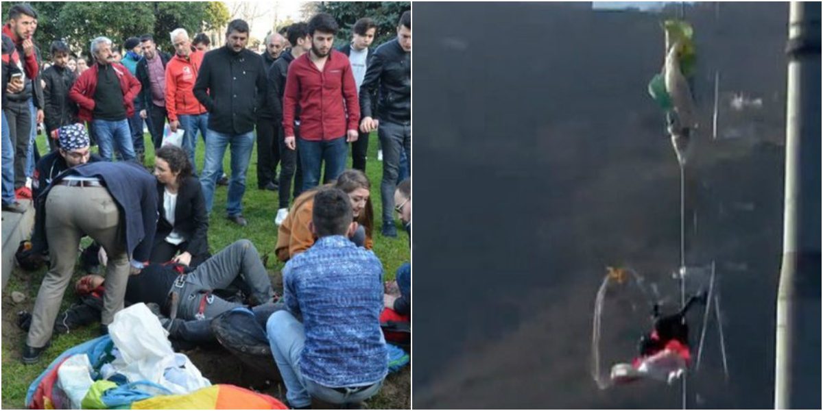 سقوط مظلي تلفرك تركيا