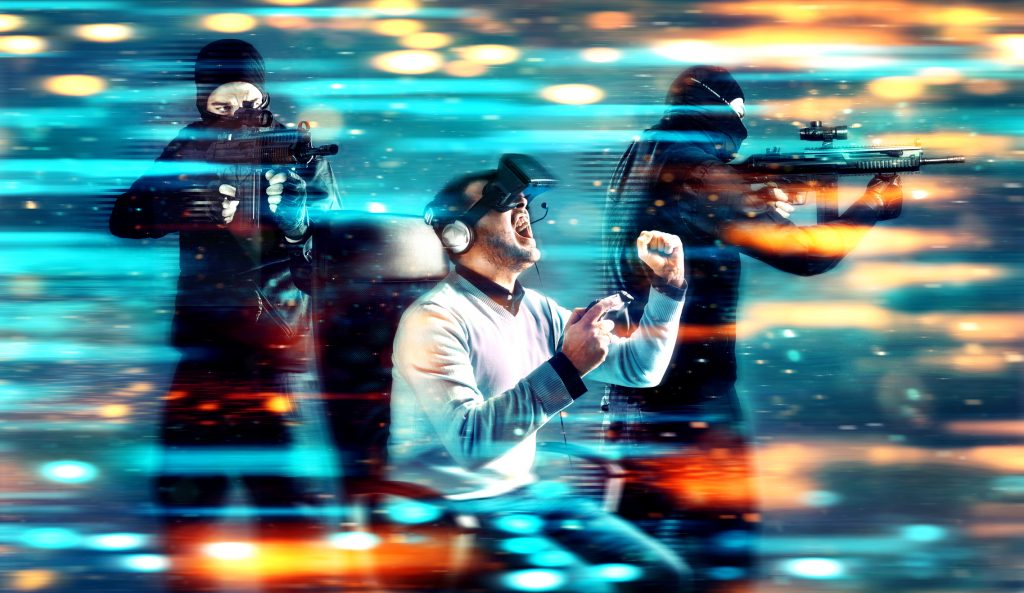 الألعاب الإلكترونية العنيقة لا تسبب مشاكل للمراهقين